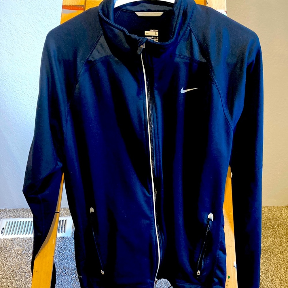 Nike jacket blue. Large